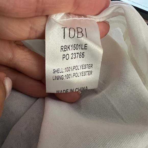 NWOT TOBI Python Print Mini Skirt, Size S - Picture 9 of 11